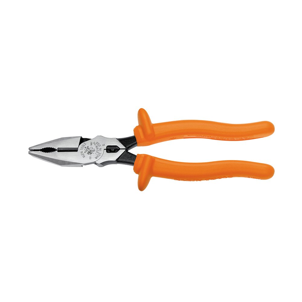 ALICATE ELECTRICISTA 8" MANGO NARANJA