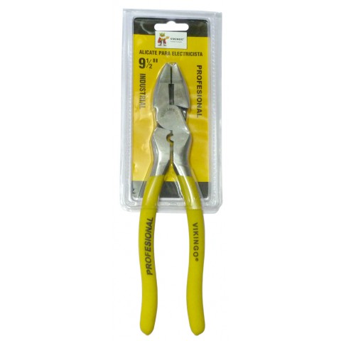 ALICATE ELECTRICISTA INDUSTRIAL 9 1/2" VIKINGO