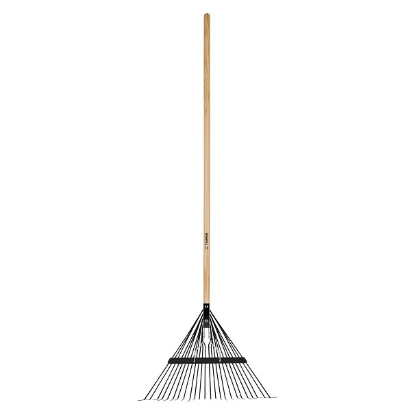ESCOBA P/JARDIN METALICA 17 PLGX22 DT C/CABO