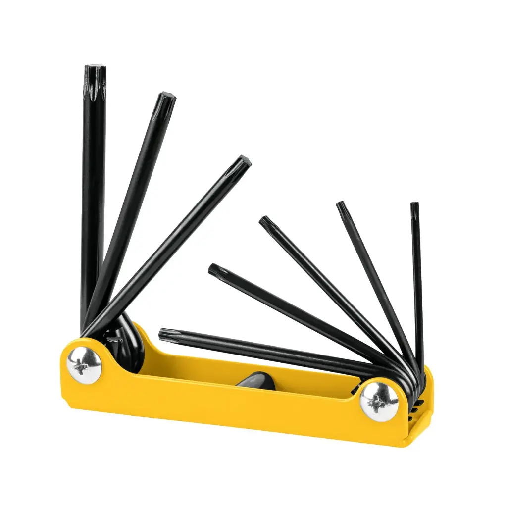 LLAVES TORX EN JGO 8 PZAS TIPO NAVAJA TP -T40 (SET)