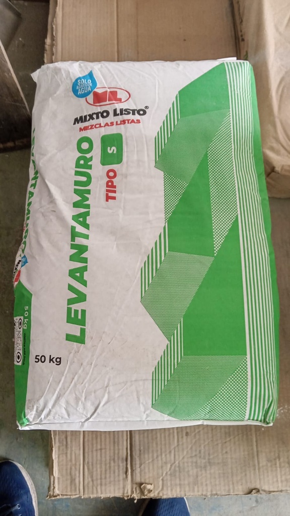 LEVANTAMURO  MEZCLAS LISTA 50 KG. MIXTO