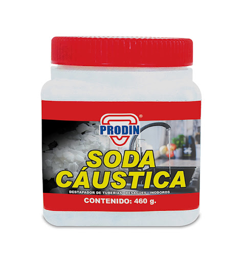 SODA CAUSTICA EN HOJUELA  460 GR. PRODIN