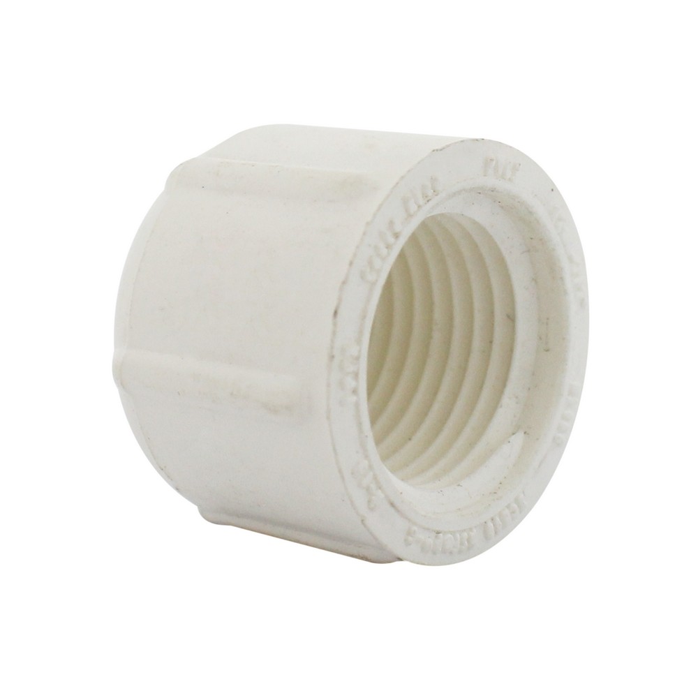 TAPON HEMBRA DE 1/2 PVC CON ROSCA