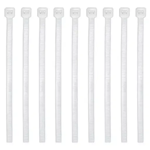 [A205] CINCHOS PLASTICOS  DE 16" BLANCOS UNID.