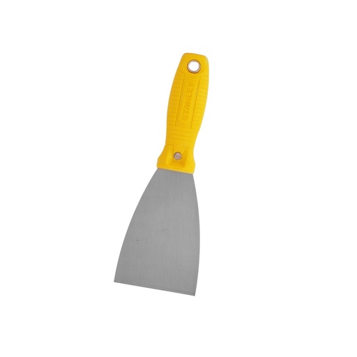 [E010] ESPATULA DE 4 MANGO AMARILLO