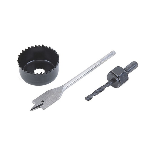 [K002] KIT  P/INSTALAR CERRADURAS 3PZS. 7/8 PLG