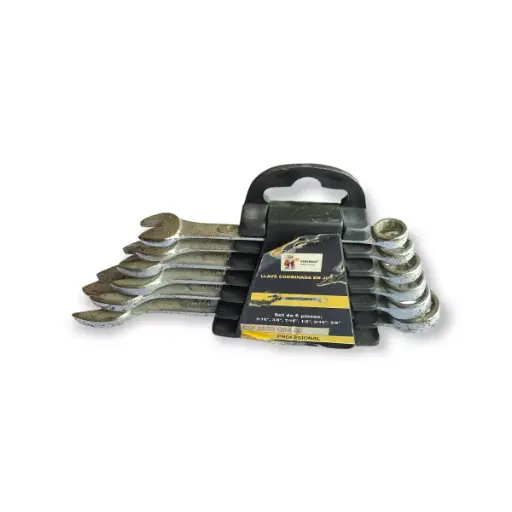 [VK0285] LLAVES COMBINADAS EN JGO. 9 PZAS SAE (SET)