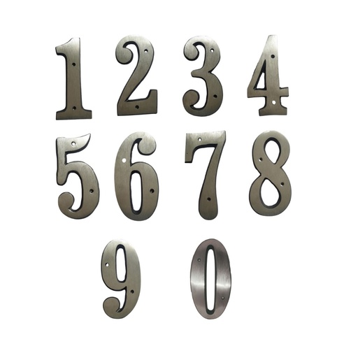 [2713] NUMERO DE ALUMINIO 0