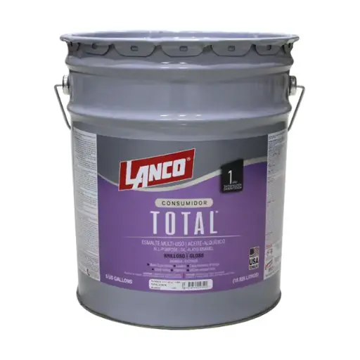 [P282] PINTURA TOTAL ACEITE NEGRO MARCA LANCO X CUBETA