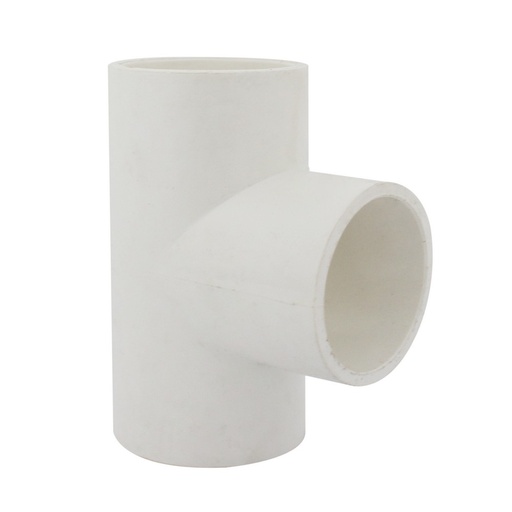 [T021] TE PVC DE 1/2 PLG (UNI.)